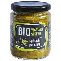 RUDOLFS BIO Zeleninová pomazánka se špenátem a petrželí 235 g RUDOLFS BIO Zeleninová pomazánka se špenátem a petrželí 235 g