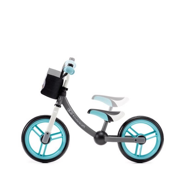 Kočárek sportovní Grande LX Grey Kinderkraft + Dětské odrážedlo 2WAY Next