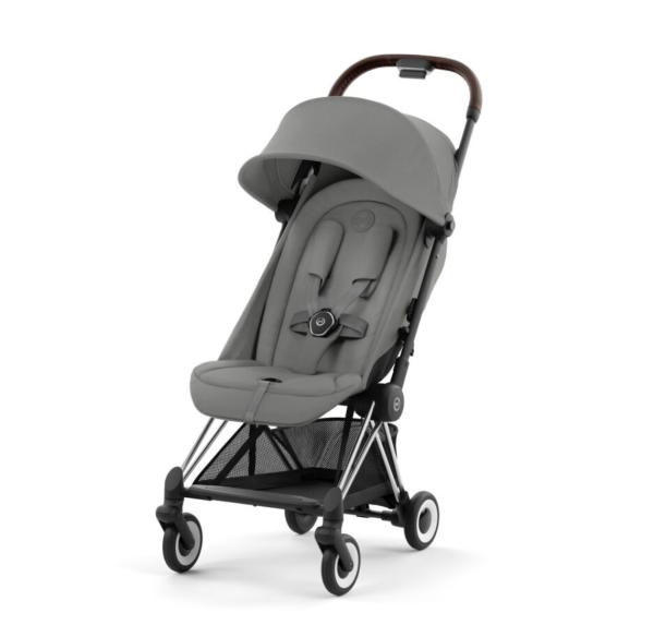 CYBEX COYA Chrome Dark Brown  Golfový kočárek