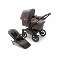 Bugaboo Donkey 5 Mineral Mono complete Black/Taupe