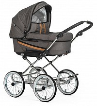 Klasická konstrukce Emmaljunga chassis DUO de Luxe