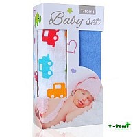 Baby set - 2x bambusová osuška