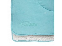 CUDDLECO Super měkká oboustranná dětská deka, Tiffany blue