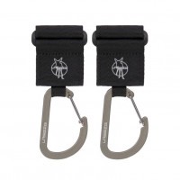 Lässig Úchytky Casual Stroller Hooks with Carabiner