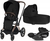 Kočárek CYBEX Set Priam Rosegold Seat Pack PLUS 2021 včetně Cloud Z i-Size PLUS