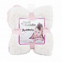 CUDDLECO Super měkká oboustranná dětská deka, Blush