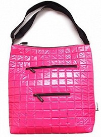 Velká taška na kočárek Glossy Pink
