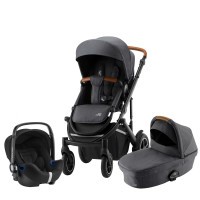 Set kočárek Britax Smile III + hluboká korba + autosedačka Set kočárek Britax Smile III + hluboká korba + autosedačka