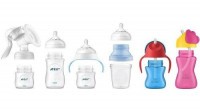 Philips AVENT Odsávačka mateřského mléka manuální + VIA 180 ml 5 ks