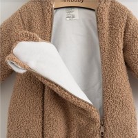 NEW BABY Kojenecký zimní overal bez šlapek Teddy Winter