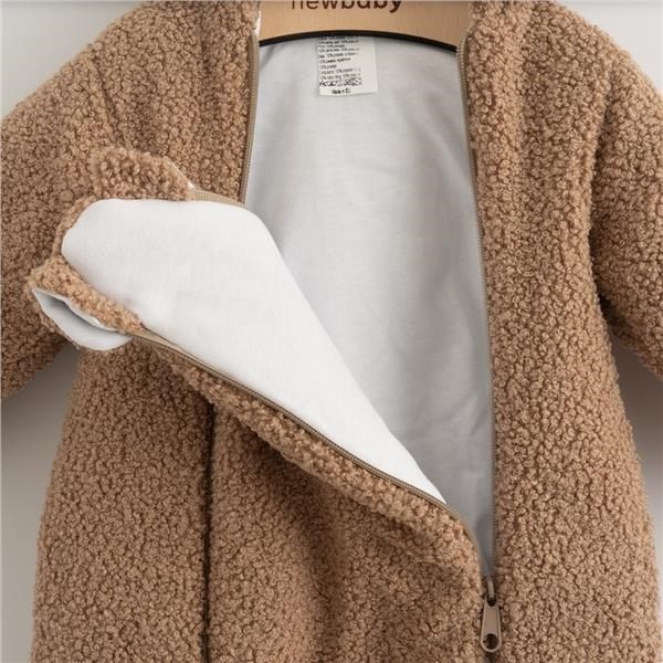 NEW BABY Kojenecký zimní overal bez šlapek Teddy Winter