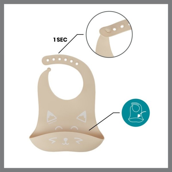 BABYMOOV Silikonová jídelní sada LEARN´ISY KIT