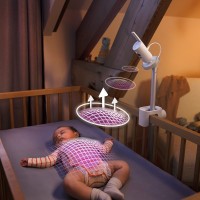 Philips AVENT Chůvička dětská chytrá Premium s překladem pláče, sledováním spánku a dýchání SCD971