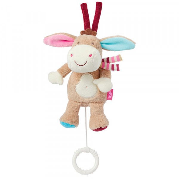 Baby Fehn Hrací hračka mini oslík Monkey Donkey