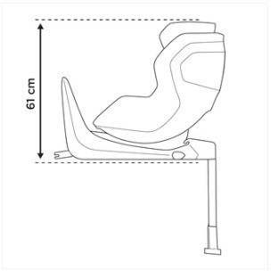 THULE ELM Autosedačka 67-105cm
