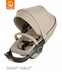 Stokke® Sportovní sedačka Xplory®, Crusi™ , Trailz™  Beige Mélange