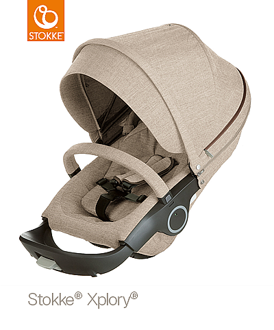Stokke® Sportovní sedačka Xplory®, Crusi™ , Trailz™  Beige Mélange