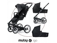 Mutsy Igo podvozek Air s nafukovacími koly 2015 - black