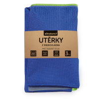 ALLNATURE Utěrky z mikrovlákna 3 ks