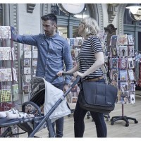 BabaBing DayTripper City Deluxe přebalovací taška Black