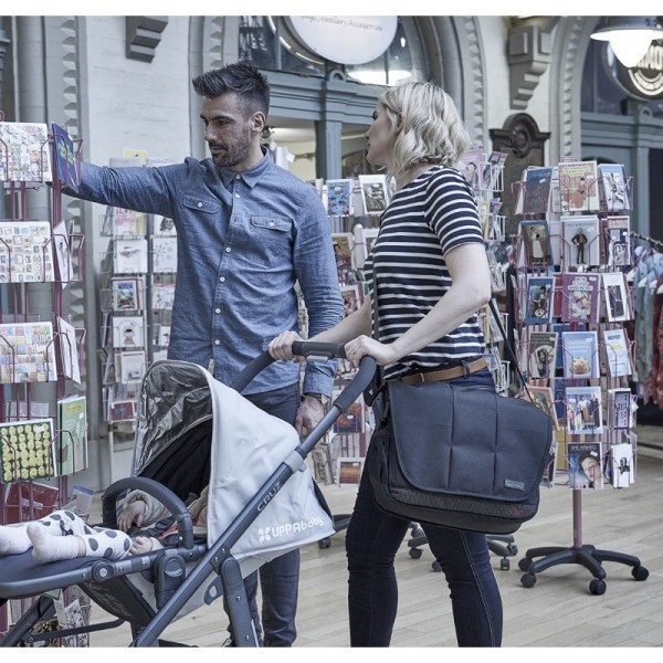 BabaBing DayTripper City Deluxe přebalovací taška Black