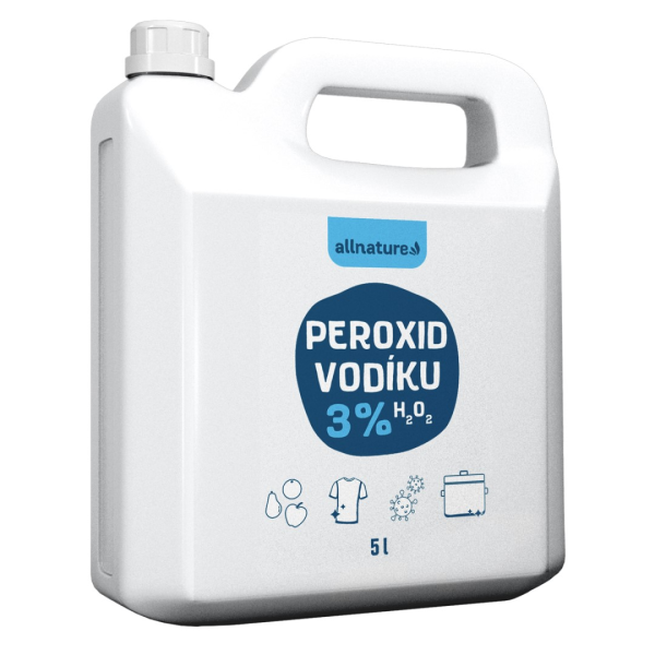 ALLNATURE Peroxid vodíku 3% - 5000 ml