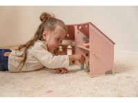 LITTLE DUTCH Domeček pro panenky dřevěný přenosný