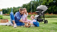 Kočárek sportovní Cruiser pink Kinderkraft + Dětské odrážadlo 2WAY Next