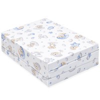 NEW BABY Skládací matrace do postýlky STANDARD 120x60x5 cm