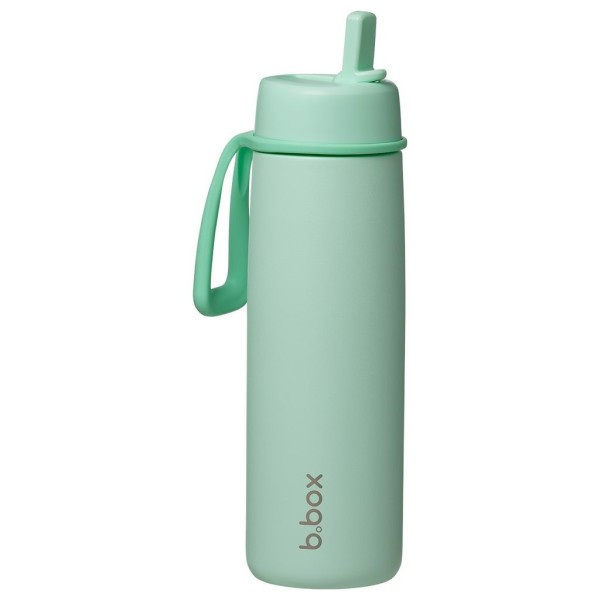 B.BOX Nerezová termolahev s brčkem 690 ml