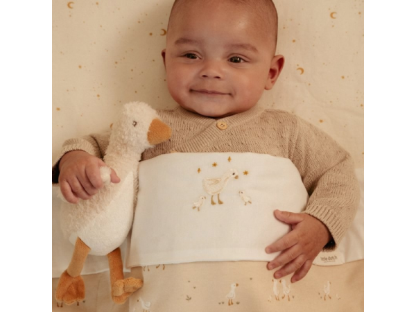 LITTLE DUTCH Husa plyšová Newborn Naturals