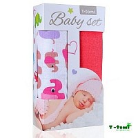 Baby set - 2x bambusová osuška