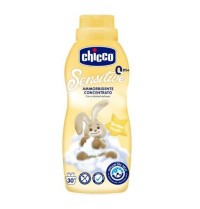 CHICCO Prostředek prací dětský Sensitive 1,5 l + Aviváž konc. Jemný dotyk 750 ml