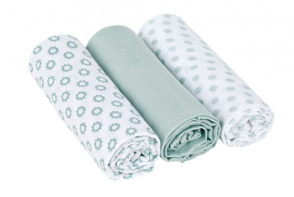 Bavlněné pleny Lässig Swaddle blanket 85x85