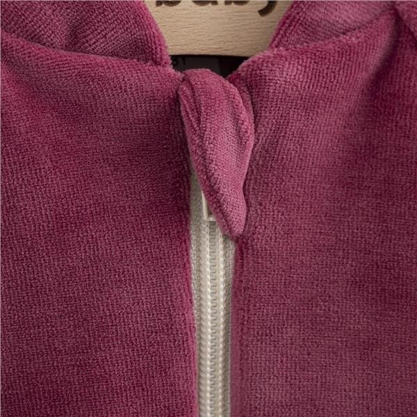 NEW BABY Kojenecká semišková mikina Suede clothes