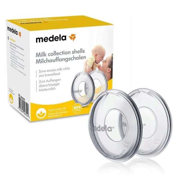 MEDELA Misky k zachycení mléka 2 ks