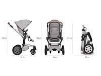 Joolz Day Quadro - sportovní kočárek - GRIGIO