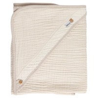 BÉBÉ-JOU Mušelínový ručník s kapucí Pure Cotton