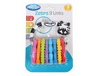 Playgro - Zebra s kroužky nová