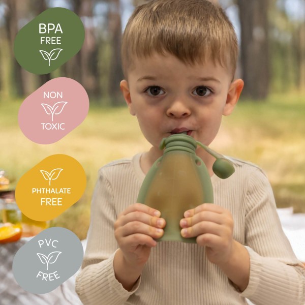 ZOPA Silikonová plnitelná kapsička na dětskou stravu