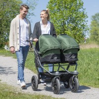 TFK Kočárek dvojčata/sourozenecký Duo combi push chair - air wheel prem.