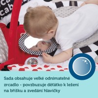 CANPOL BABIES Kontrastní hrací deka SENSORY