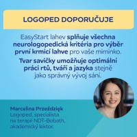 Canpol babies Antikoliková lahev EasyStart se svítícími úchyty SLEEPY KOALA
