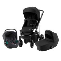 Set kočárek Smile III + hluboká korba + autosedačka Baby Safe 3 i-Size