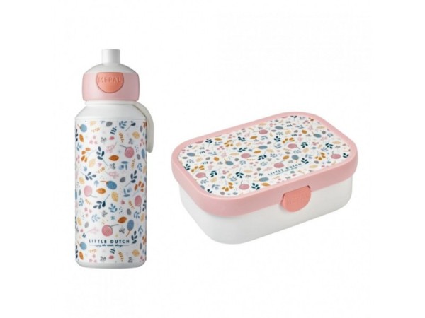 Little Dutch Svačinový set (láhev 400 ml + box)