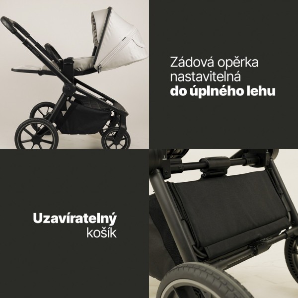 ZOPA Set kočárek Move Cross 5 + hluboká korba Move XL 5 + autosedačka XM