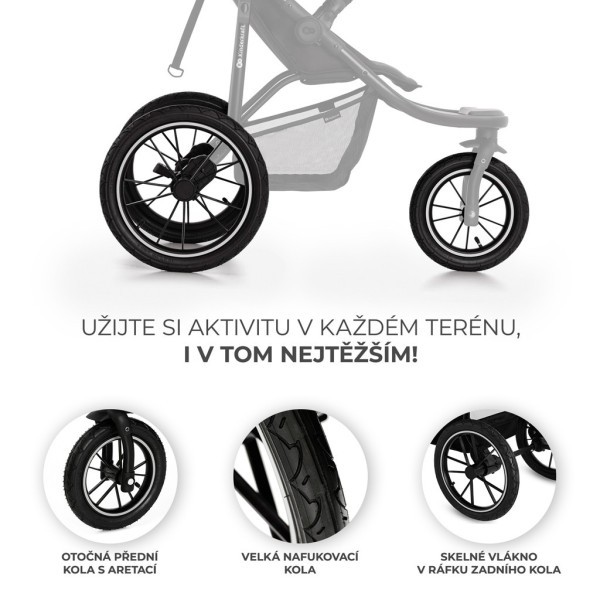 KINDERKRAFT Kočárek sportovní Helsi 2