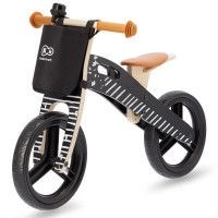 Odrážedlo Runner Vintage Black s doplňky Kinderkraft 2019