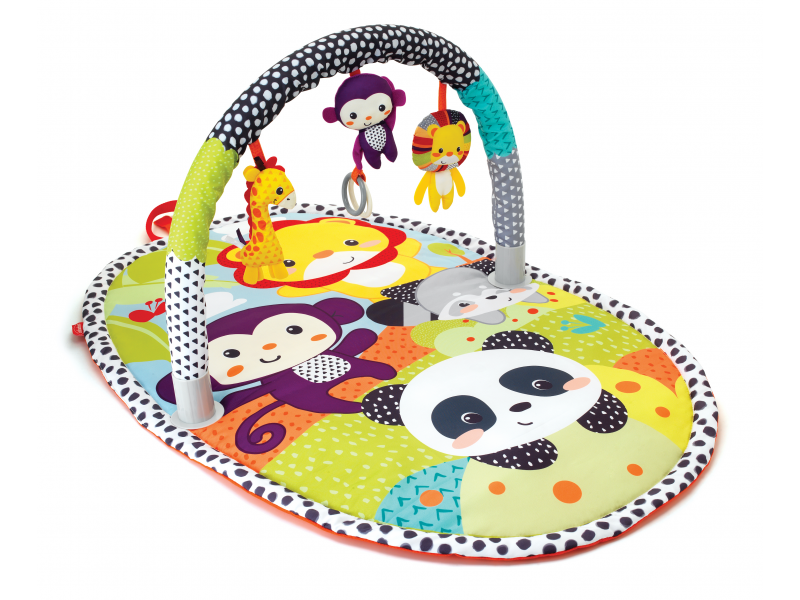 INFANTINO Hrací deka s hrazdou ZOO