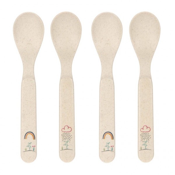 Lässig Lžičky set 4 ks PP/Cellulose